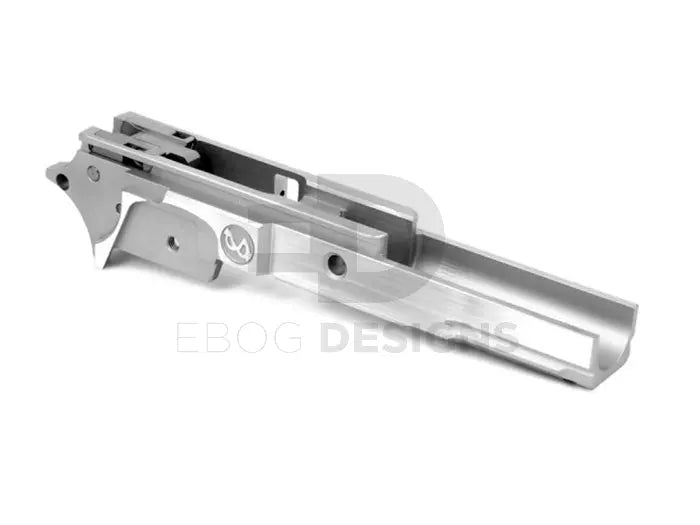 Airsoft Masterpiece Hi-Capa Aluminum Frame with Tactical Rail - Infinity 3.9 (Silver) Airsoft Masterpiece - Airsoft 