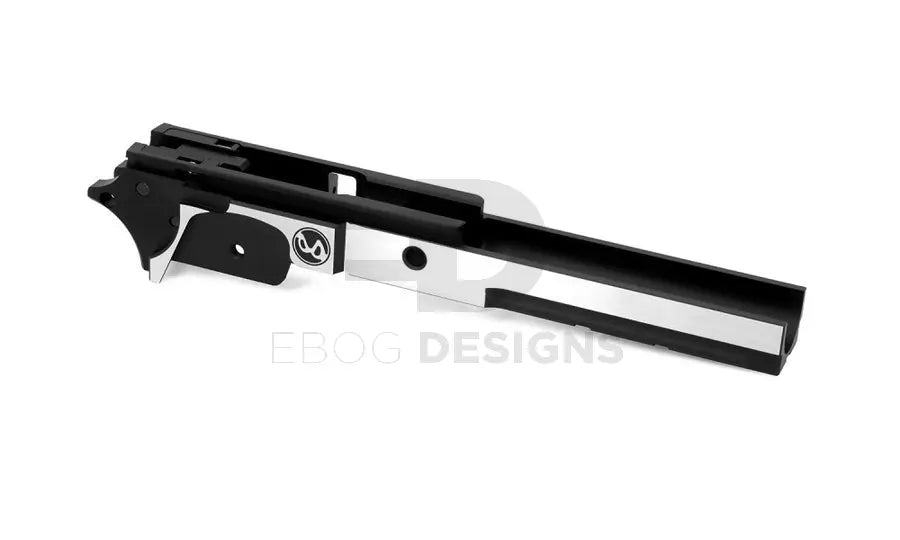 Airsoft Masterpiece Infinity 4.3″ Aluminum Advance Frame with Tactical Rail for Hi-CAPA 4.3 (Two Tone) Airsoft Masterpiece - Airsoft 