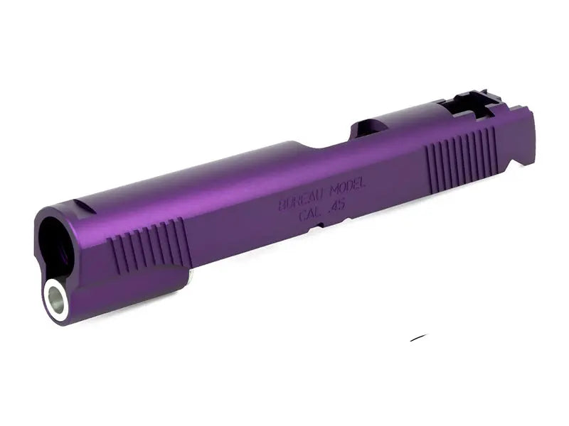Airsoft Masterpiece Springfield Standard Slide for Hi-CAPA 5.1 / 1911 (Purple) airsoft masterpiece - Airsoft 