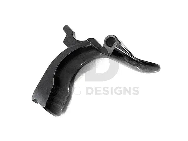 Airsoft Masterpiece Steel Grip Safety - SV Type 1 (Matt Black) airsoft masterpiece - Airsoft 