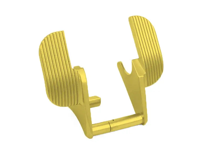 Airsoft Masterpiece Steel Thumb Safeties – SV Wide (Gold) airsoft masterpiece - Airsoft 