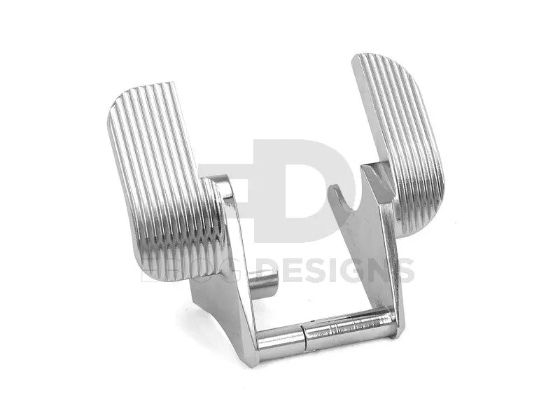 Airsoft Masterpiece Steel Thumb Safeties – SV Wide (Silver) airsoft masterpiece - Airsoft 