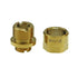 CowCow A01 Stainless Steel Silencer Adapter (11mm to 14mm, Gold) CowCow - Airsoft 