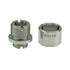 CowCow A01 Stainless Steel Silencer Adapter (11mm to 14mm, Silver) CowCow - Airsoft 
