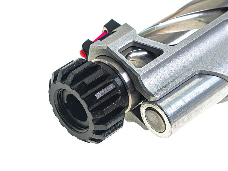 CowCow A02 Stainless Steel Silencer Adapter (11mm to 14mm, Black) CowCow - Airsoft 