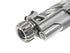 CowCow A02 Stainless Steel Silencer Adapter (11mm to 14mm, Silver) CowCow - Airsoft 