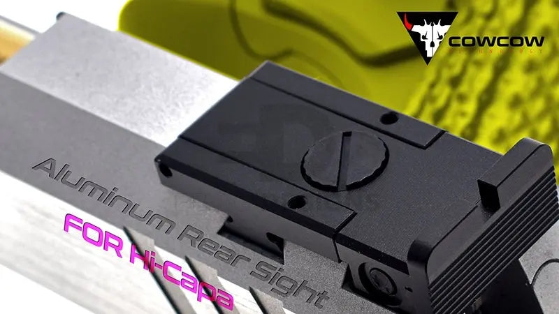 CowCow Aluminum Rear Sight For HI-CAPA CowCow - Airsoft 