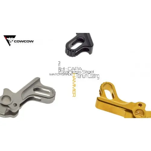 CowCow Match Grade Stainless Steel Hammer For TM Hi-Capa / 1911 (Rainbow) CowCow - Airsoft 