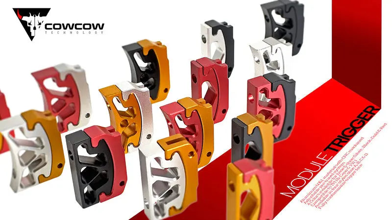 CowCow Module Trigger Base (Red) CowCow - Airsoft 