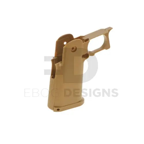 CowCow TM Hi-Capa Custom Grip - Desert Sand Ebog Designs - Airsoft 