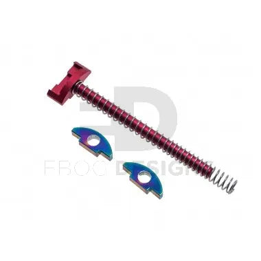 Cowcow AAP01 Aluminium Guide Rod Set - Red CowCow - Airsoft 