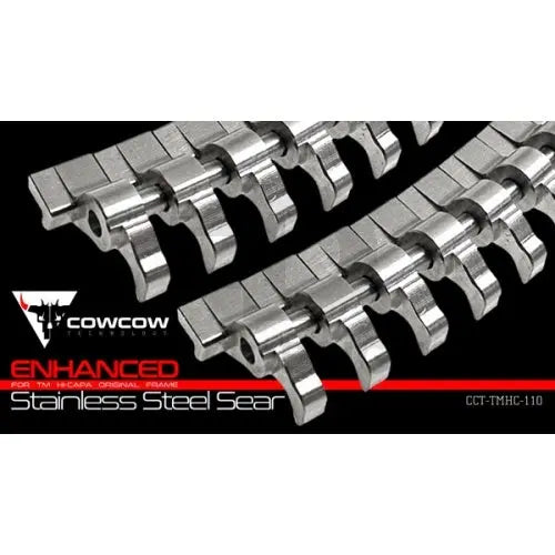 Cowcow Enhanced Stainless Steel Sear for Marui Hi-Capa Ebog Designs