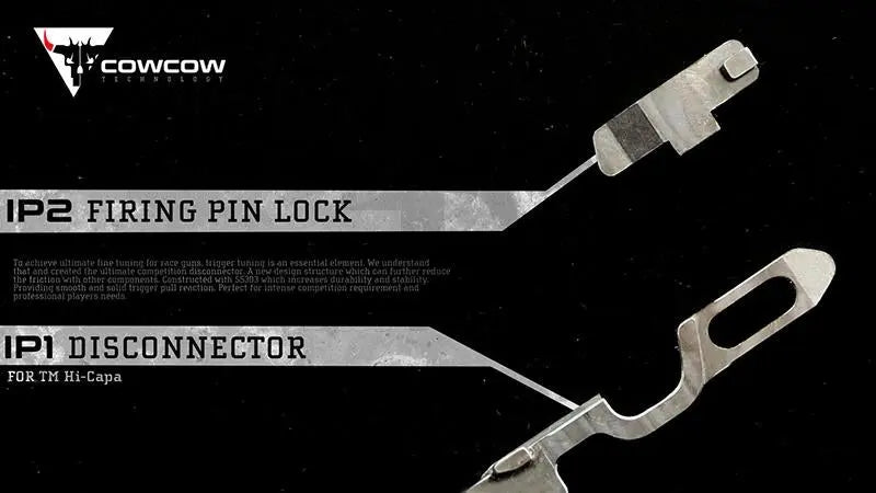 Cowcow IP2 Stainless Steel Firing Pin Lock for TM Hi Capa Ebog Designs