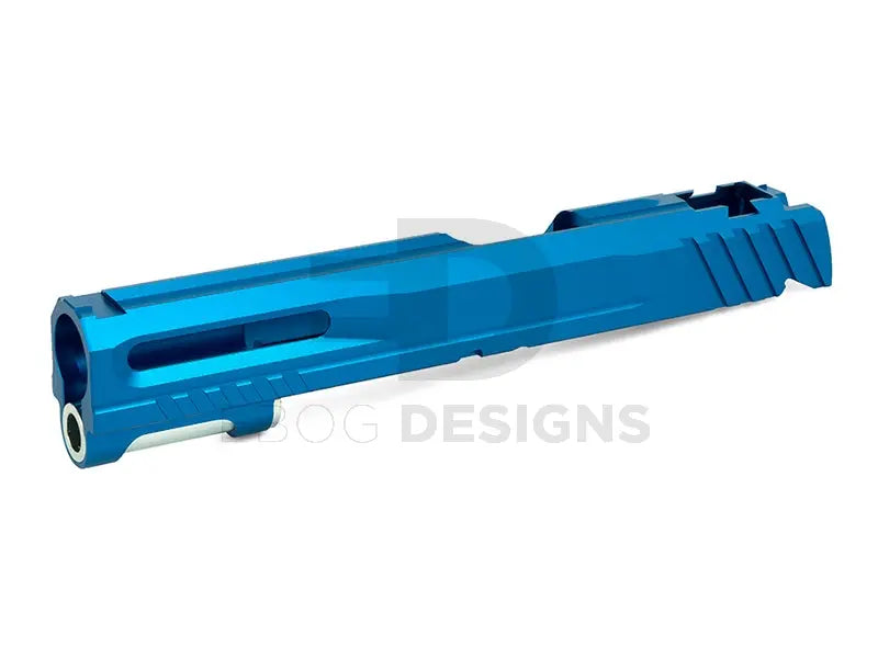 EDGE Custom "NORRIS" Aluminum Standard Slide for Hi-CAPA/1911 5.1 (Blue) EDGE - Airsoft 