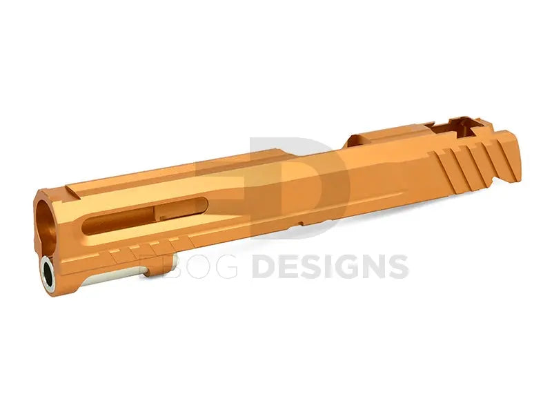 EDGE Custom "NORRIS" Aluminum Standard Slide for Hi-CAPA/1911 5.1 (Orange) EDGE - Airsoft 