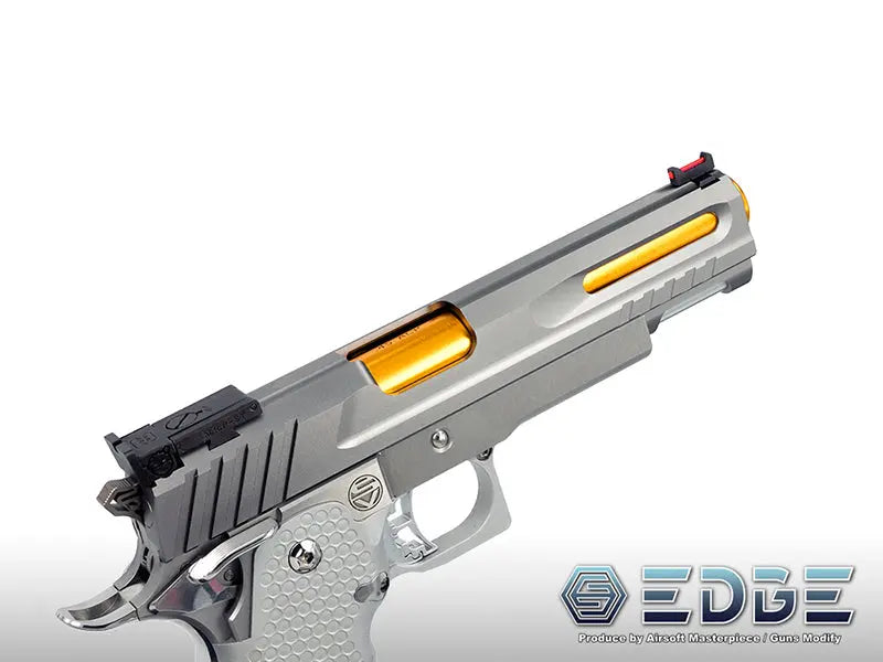 EDGE Custom "NORRIS" Aluminum Standard Slide for Hi-CAPA/1911 5.1 (Orange) EDGE - Airsoft 