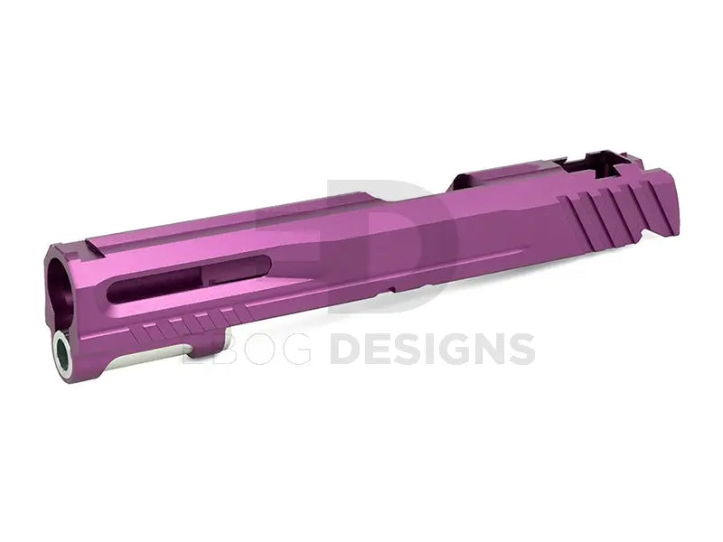 EDGE Custom "NORRIS" Aluminum Standard Slide for Hi-CAPA/1911 5.1 (Purple) EDGE - Airsoft 