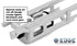 EDGE ULTRA LIGHT Aluminum Blowback Housing for Hi-CAPA/1911 (Titanium Grey) EDGE - Airsoft 