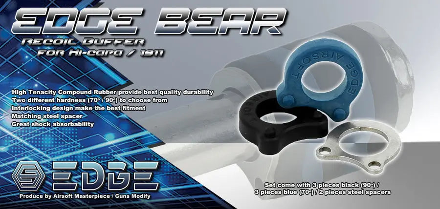 EDGE “BEAR” Recoil Buffer for Hi-CAPA / 1911 EDGE - Airsoft 