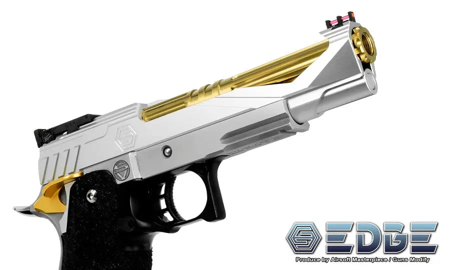EDGE “GIGA” Aluminum Standard Slide for Hi-CAPA/1911 (Gold) EDGE - Airsoft 