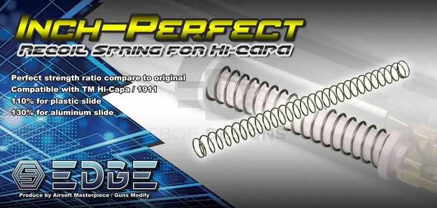 EDGE "INCH-PERFECT' 110% Recoil Spring For Hi-CAPA EDGE - Airsoft 
