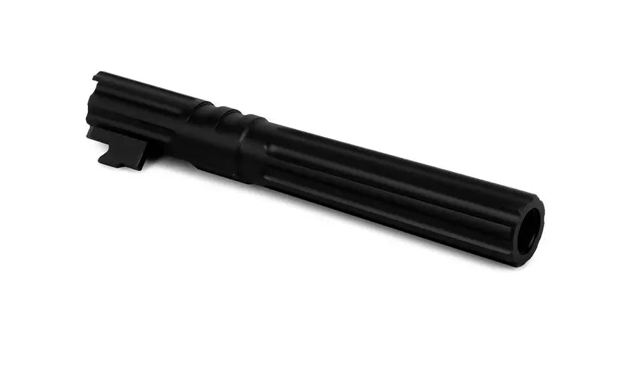 EDGE “WARP” Stainless Steel Outer Barrel for Hi-CAPA 5.1 (Matt Black) EDGE - Airsoft 