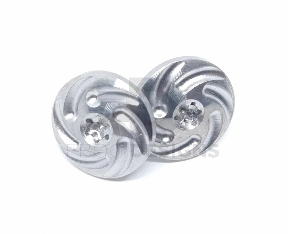 Ebog Designs - Stainless Steel Grip Screws For Hi-capa - Type 2 (Silver) Ebog Designs - Airsoft 