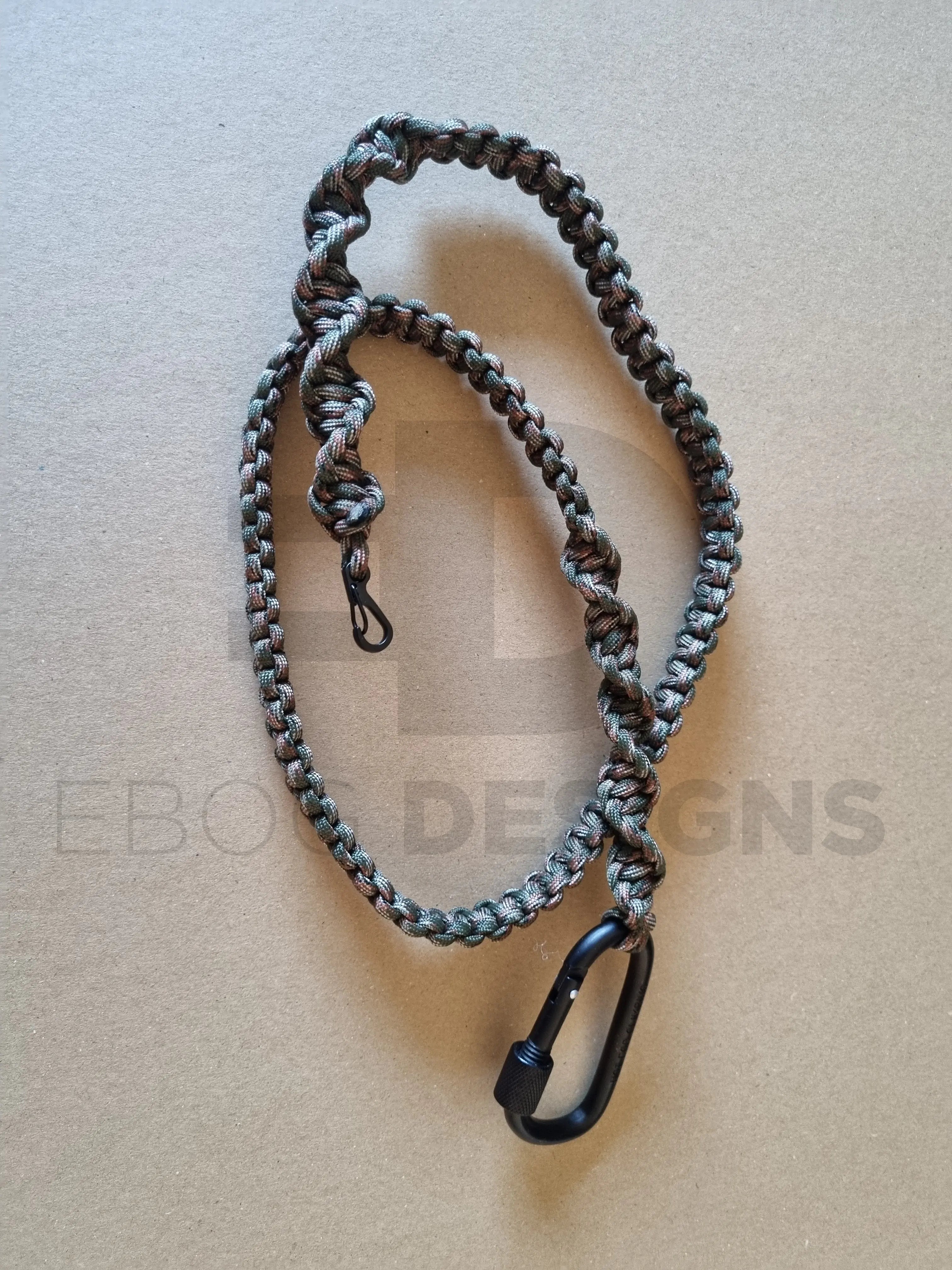 Handmade Paracord Pistol Lanyard sling Ebog Designs - Airsoft 