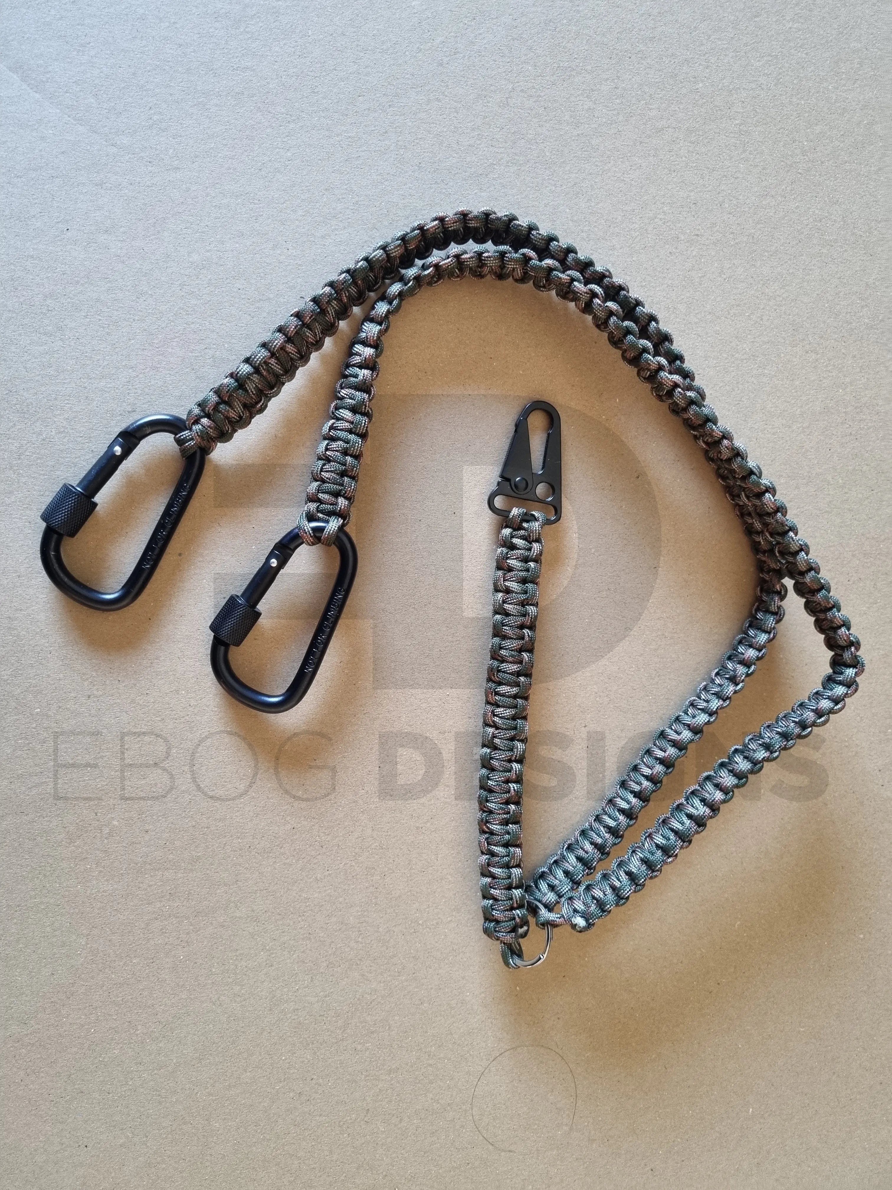Handmade Paracord Rig Sling Ebog Designs - Airsoft 