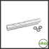 LA Capa Customs 4.3 Aluminum Tornado Threaded Outer Barrel - Silver lacapacustoms - Airsoft 