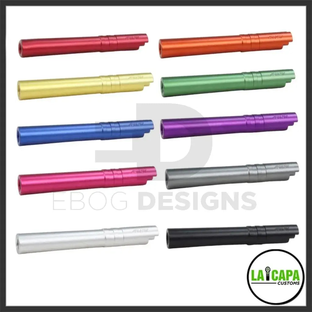 LA Capa Customs 5.1 Aluminum Threaded Outer Barrel - Orange lacapacustoms - Airsoft 