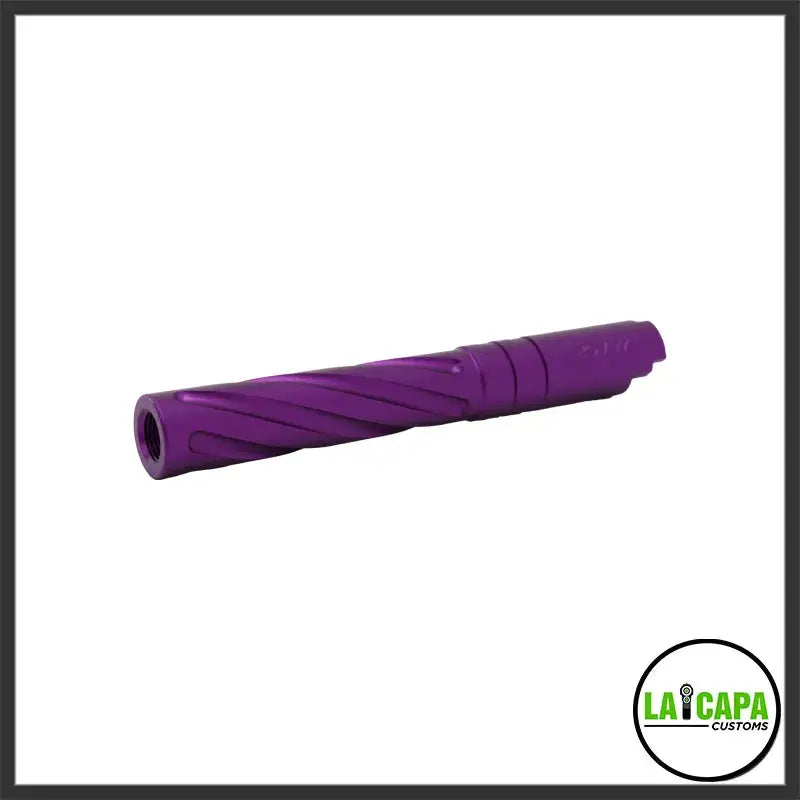 LA Capa Customs 5.1 Aluminum Tornado Threaded Outer Barrel - Purple lacapacustoms - Airsoft 