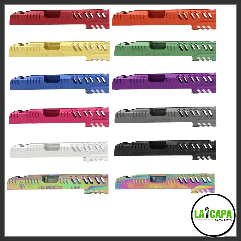 LA Capa Customs 5.1 “JungleCat” Aluminum Slide

- Orange Ebog Designs - Airsoft 