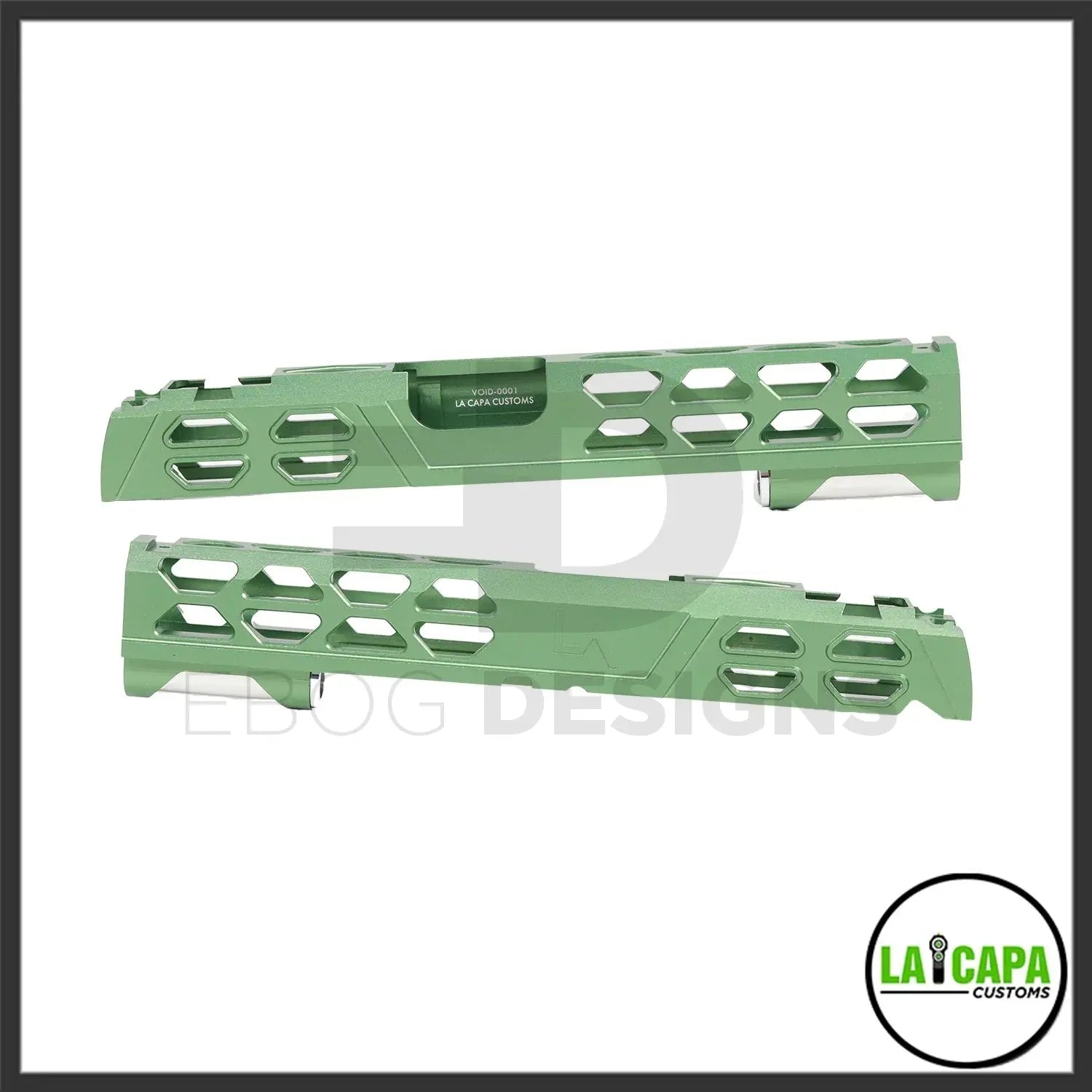 LA Capa Customs 5.1 “VOID” Aluminum Slide

- Green Ebog Designs - Airsoft 