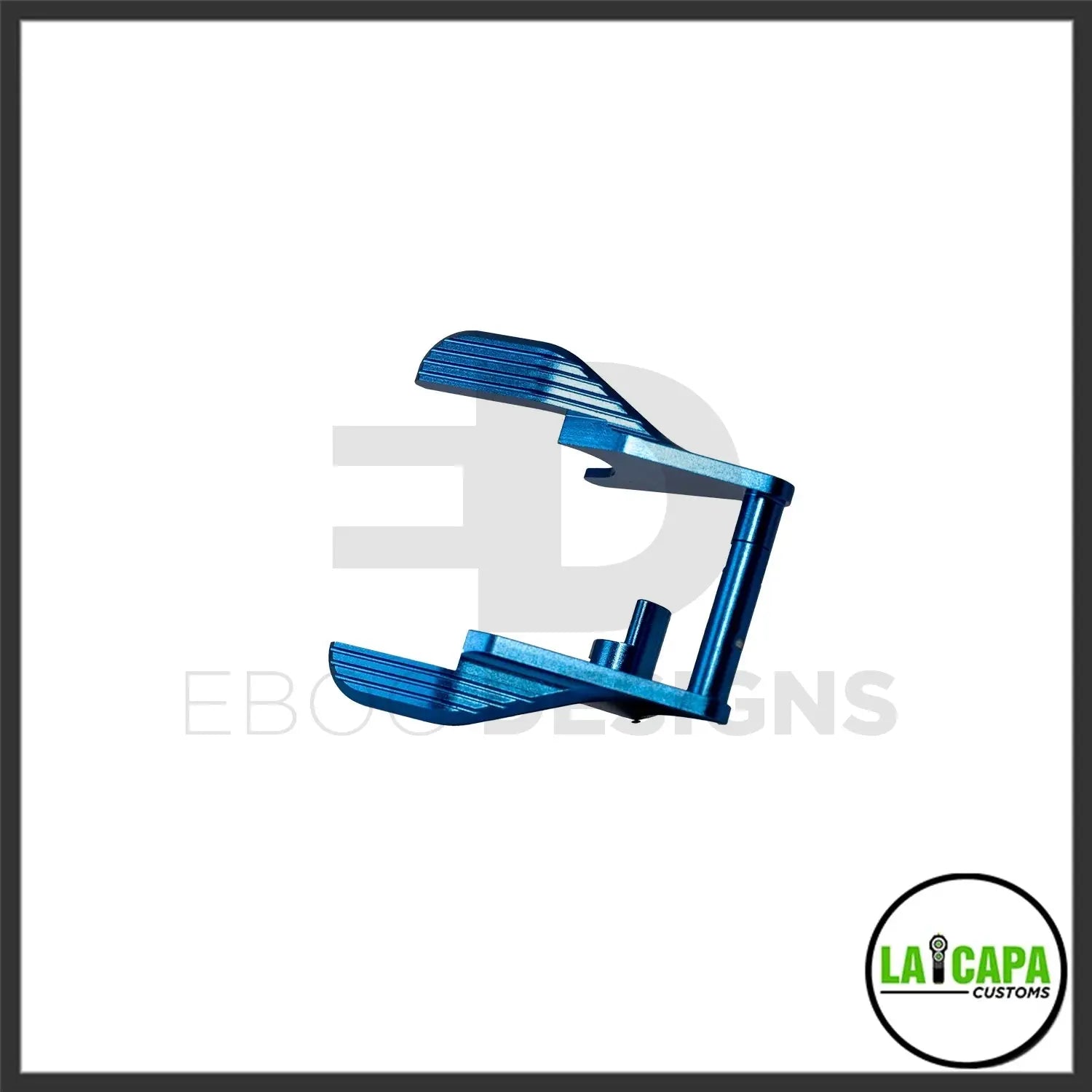 LA Capa Customs 7075 Aluminium Ambi / Single Safeties for Hi Capa - Blue v2 lacapacustoms - Airsoft 
