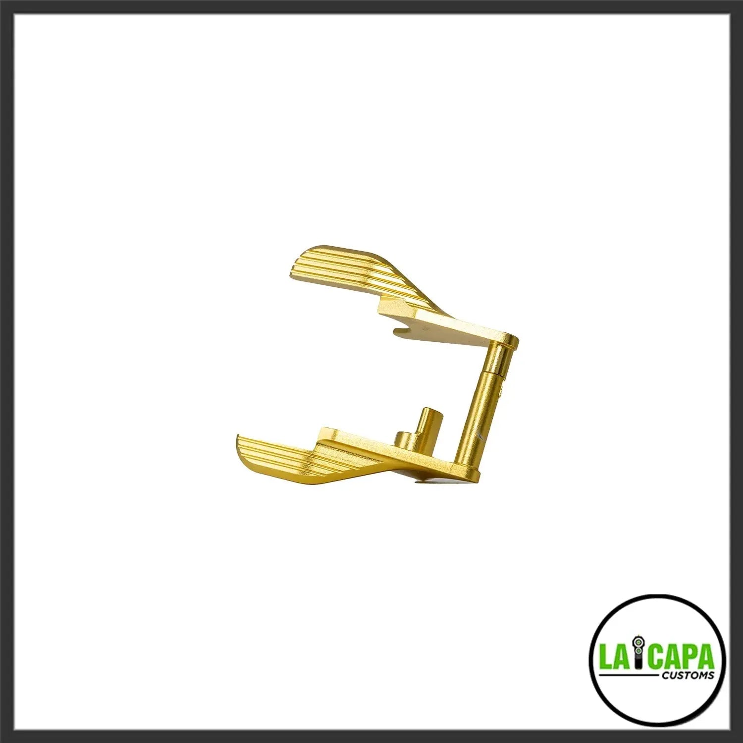 LA Capa Customs 7075 Aluminium Ambi / Single Safeties for Hi Capa - Gold V2 lacapacustoms - Airsoft 