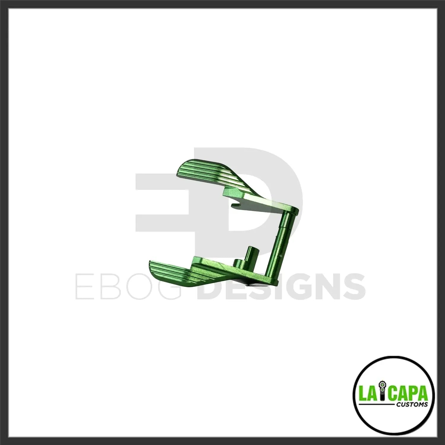 LA Capa Customs 7075 Aluminium Ambi / Single Safeties for Hi Capa - Green V2 lacapacustoms - Airsoft 
