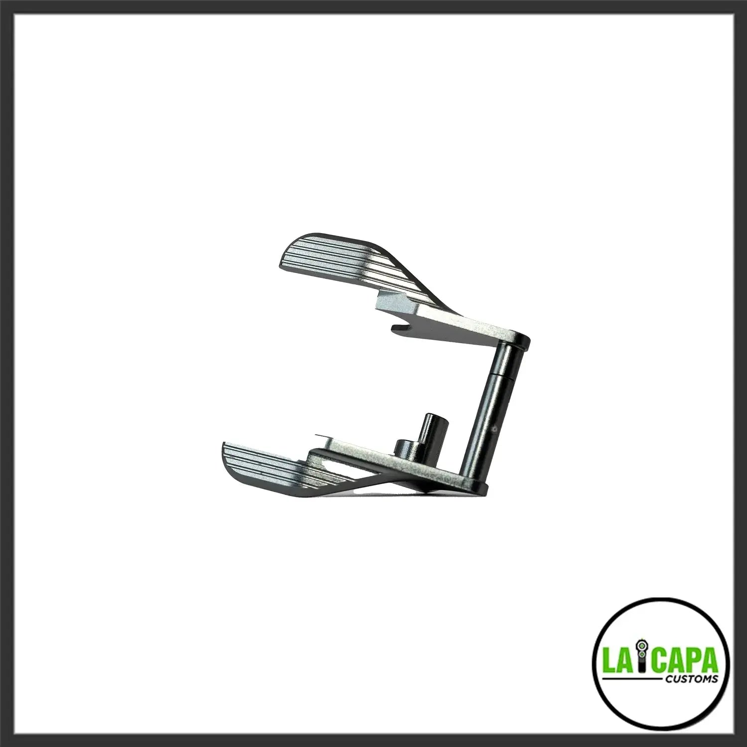 LA Capa Customs 7075 Aluminium Ambi / Single Safeties for Hi Capa - Grey V2 lacapacustoms - Airsoft 