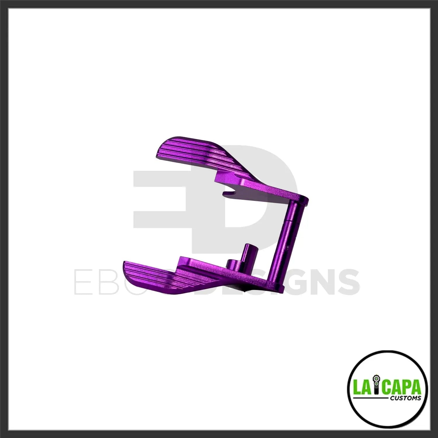 LA Capa Customs 7075 Aluminium Ambi / Single Safeties for Hi Capa - Purple V2 lacapacustoms - Airsoft 