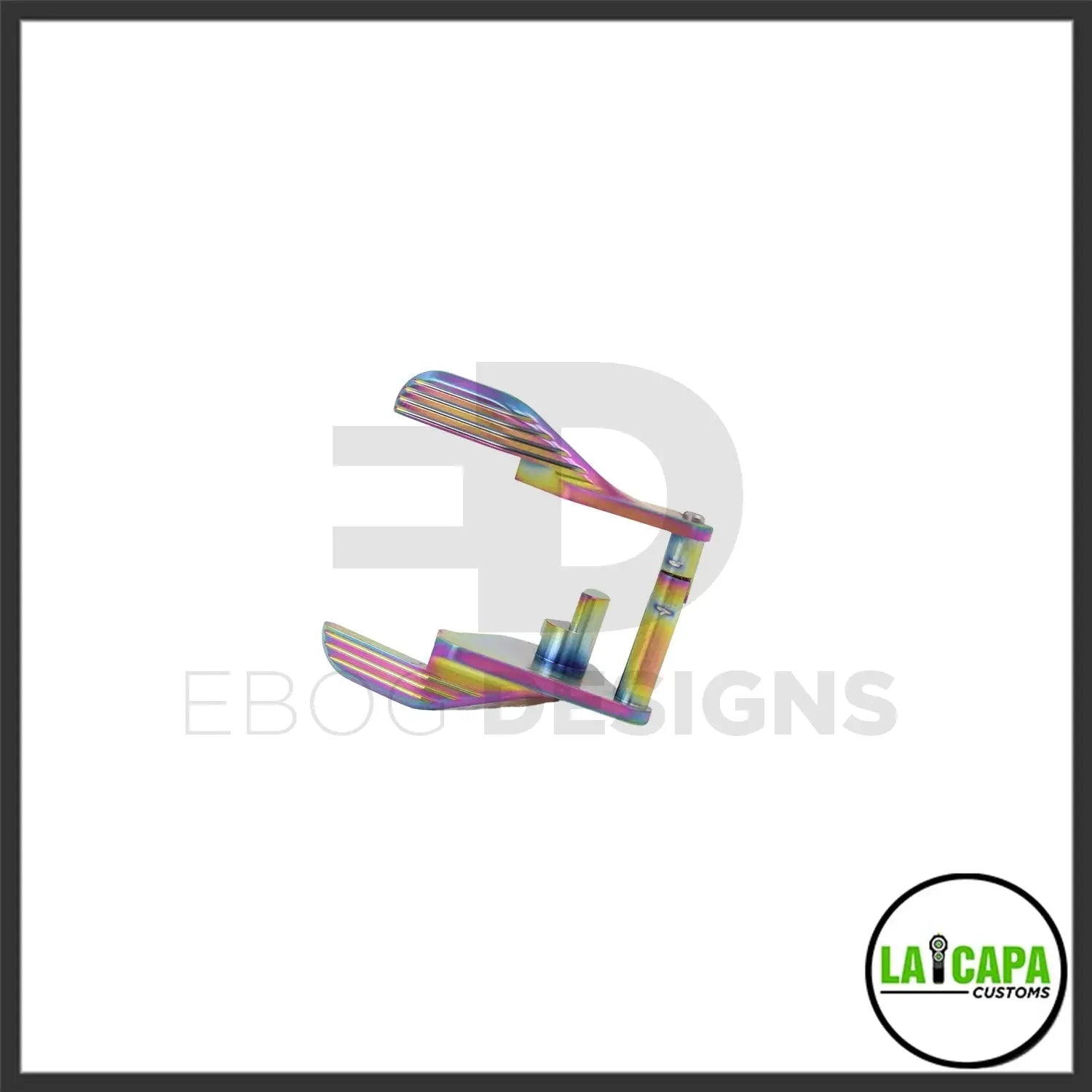 LA Capa Customs 7075 Aluminium Ambi / Single Safeties for Hi Capa - Rainbow V2 lacapacustoms - Airsoft 