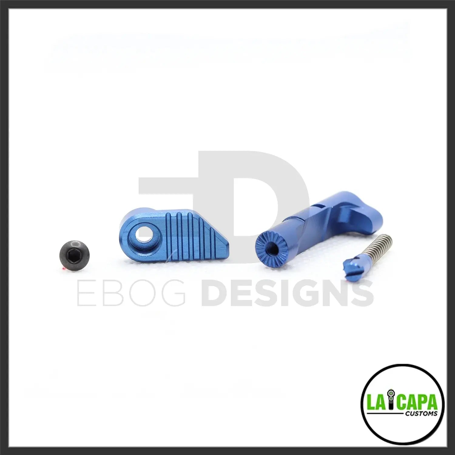 LA Capa Customs 7075 Magazine Catch for Hi Capa - Blue lacapacustoms - Airsoft 