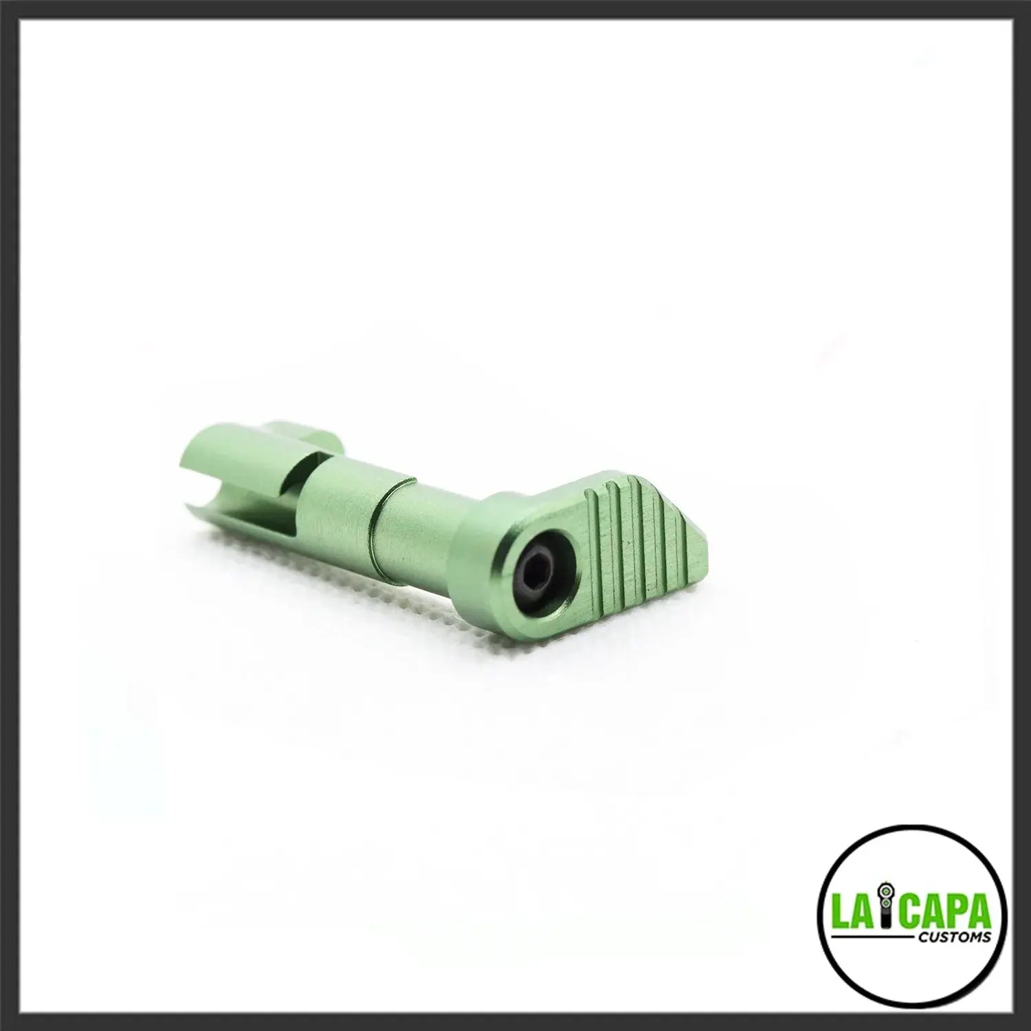 LA Capa Customs 7075 Magazine Catch for Hi Capa - Green lacapacustoms - Airsoft 