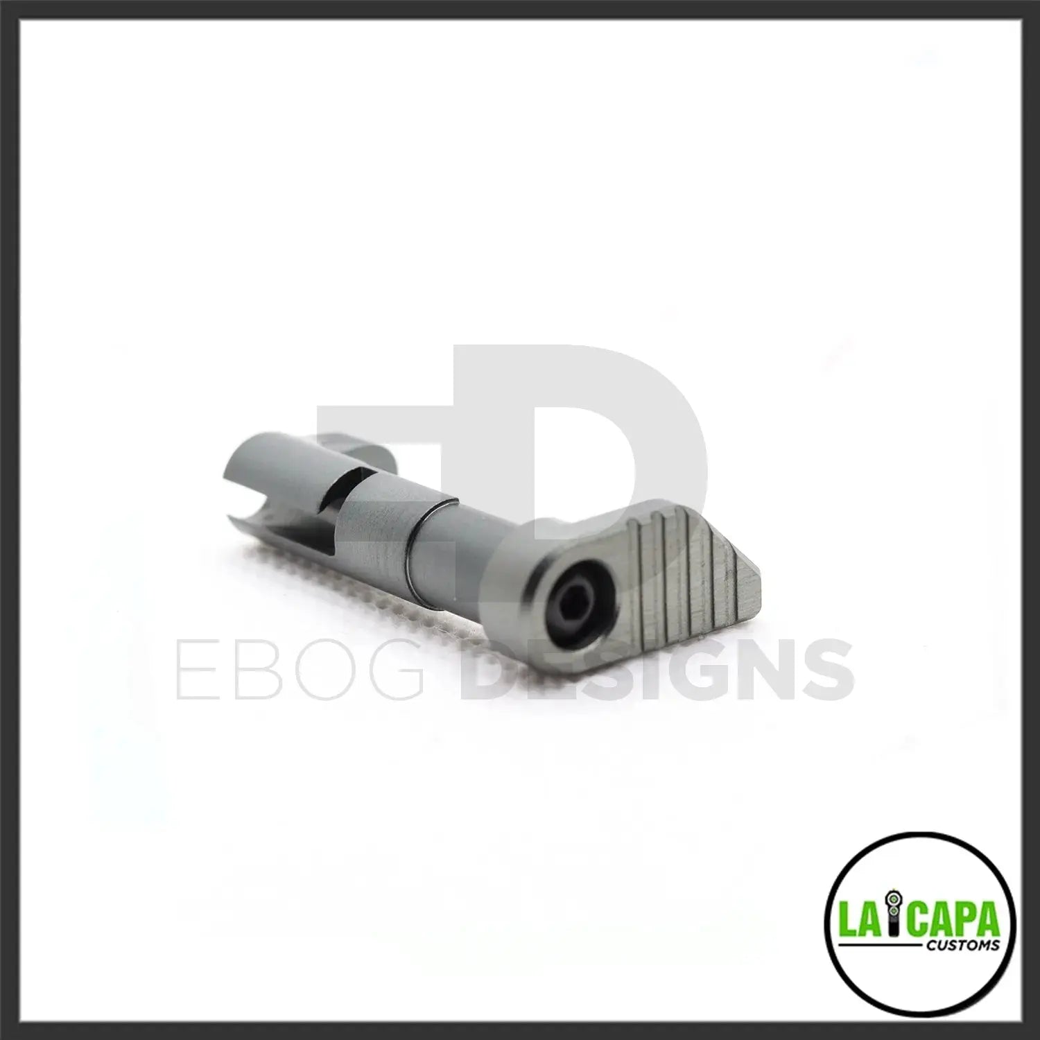 LA Capa Customs 7075 Magazine Catch for Hi Capa - Grey lacapacustoms - Airsoft 