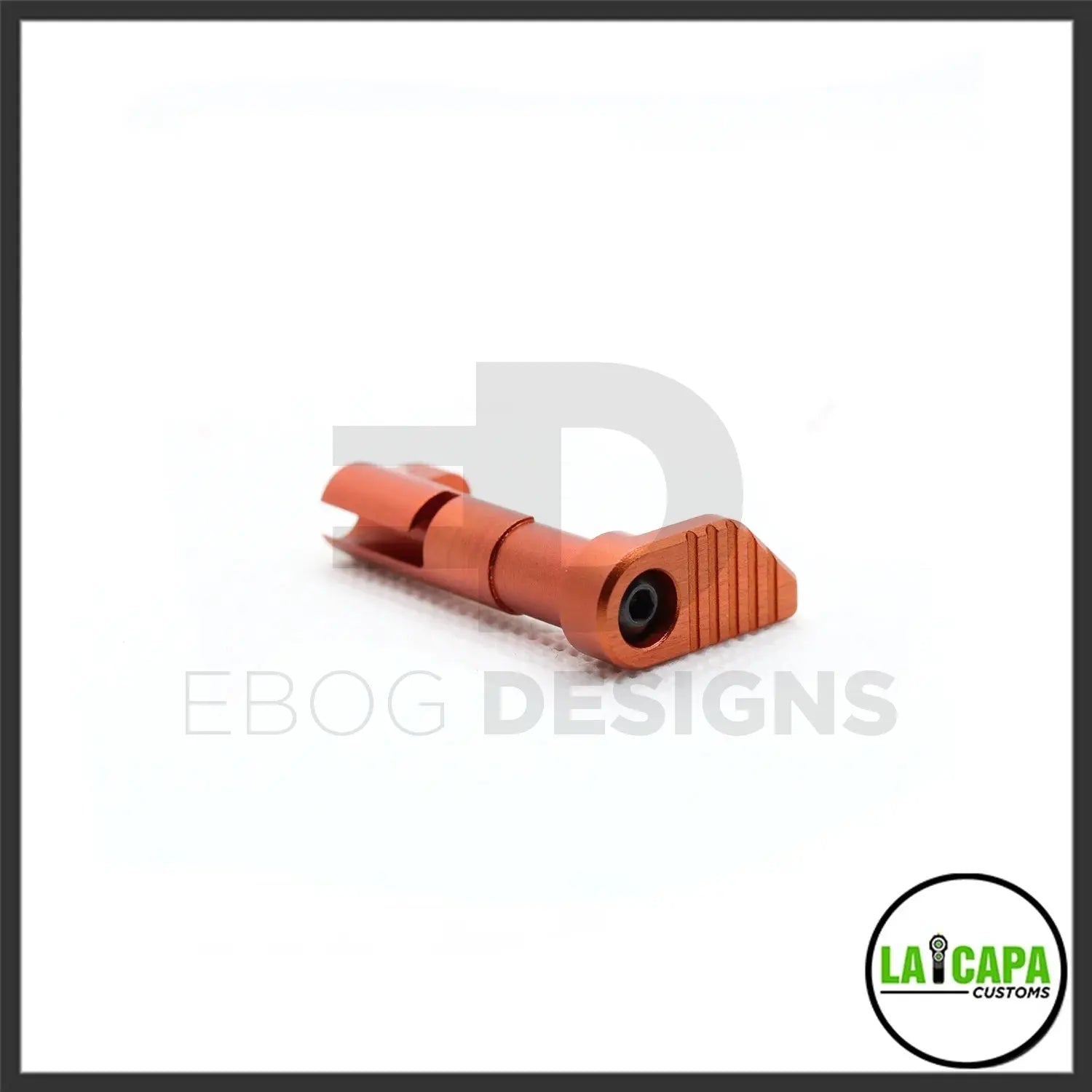 LA Capa Customs 7075 Magazine Catch for Hi Capa - Orange lacapacustoms - Airsoft 