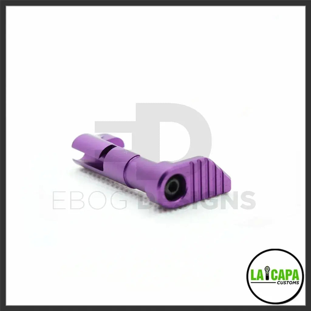 LA Capa Customs 7075 Magazine Catch for Hi Capa - Purple lacapacustoms - Airsoft 
