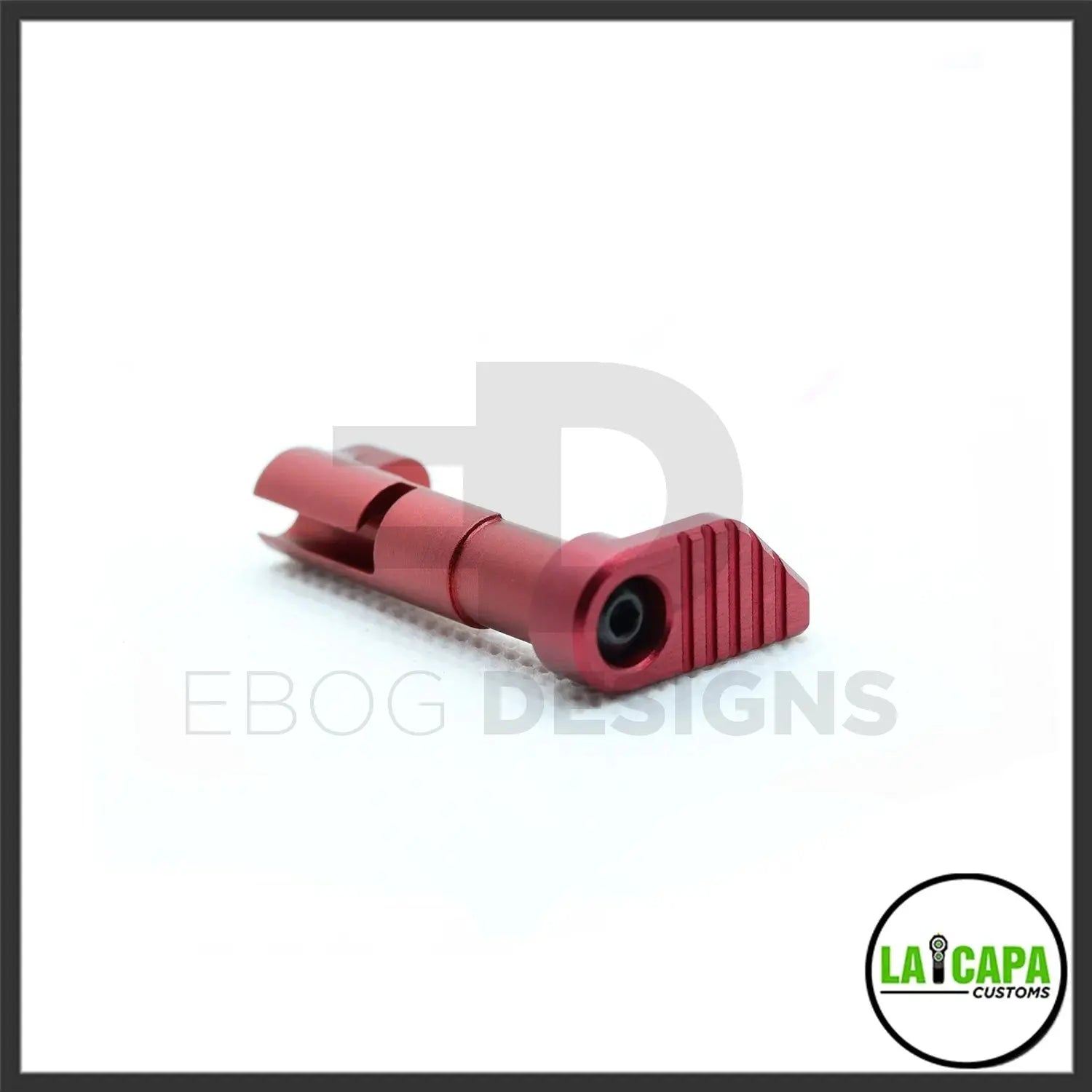 LA Capa Customs 7075 Magazine Catch for Hi Capa - Red lacapacustoms - Airsoft 