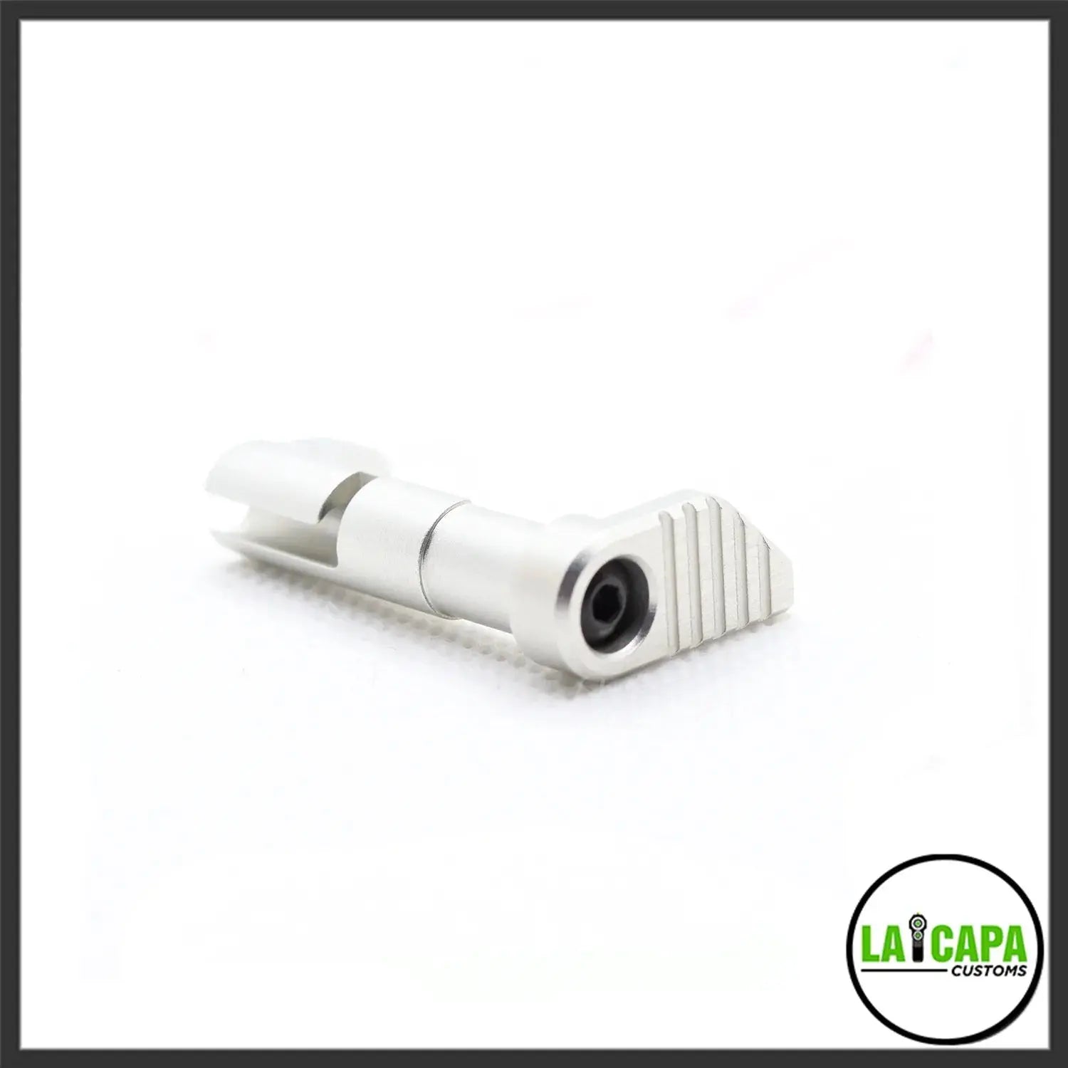 LA Capa Customs 7075 Magazine Catch for Hi Capa - Silver lacapacustoms - Airsoft 