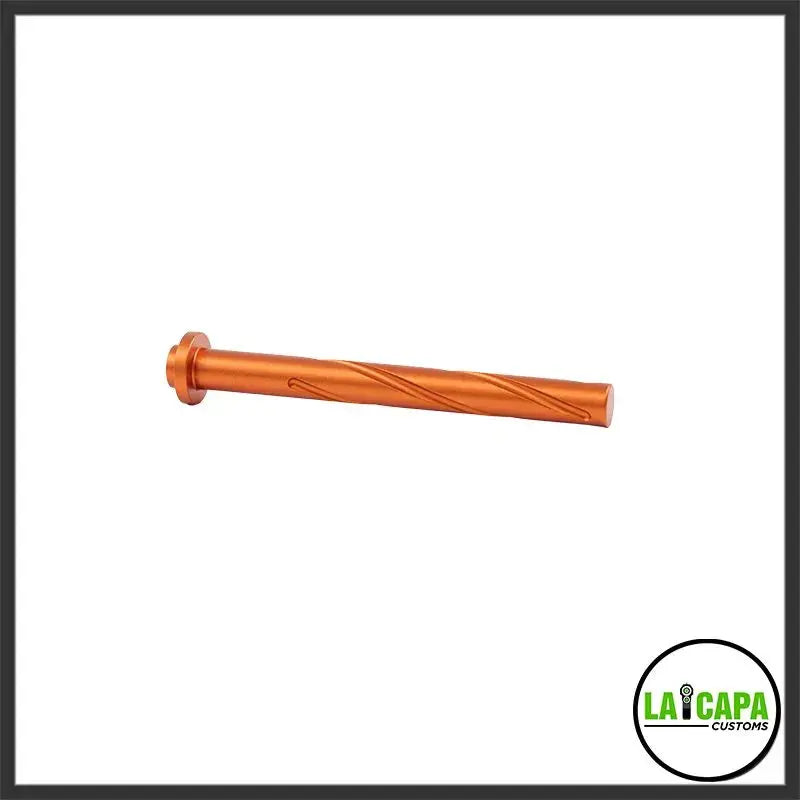 LA Capa Customs Duralumin 4.3 Tornado Guide Rod For Hi Capa - Orange lacapacustoms - Airsoft 