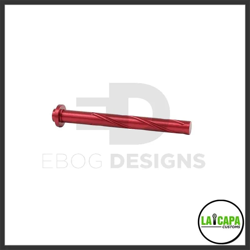 LA Capa Customs Duralumin 4.3 Tornado Guide Rod For Hi Capa - Red lacapacustoms - Airsoft 