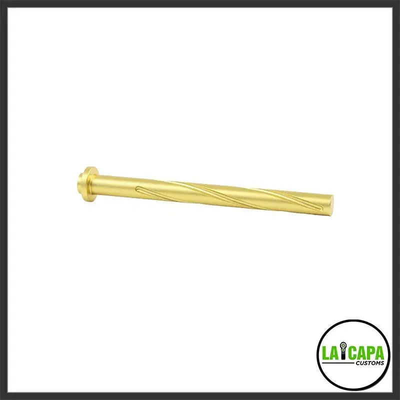 LA Capa Customs Duralumin 5.1 Tornado Guide Rod For Hi Capa - Gold lacapacustoms - Airsoft 